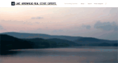 Desktop Screenshot of lakearrowheadgeorgia.com